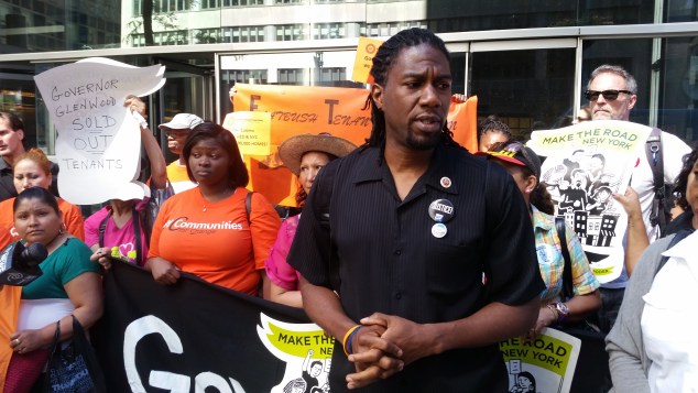 Councilman Jumaane Williams today. (Photo: Ross Barkan/New York Observer)