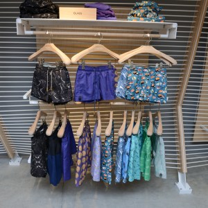 Glass swimwear clothing display