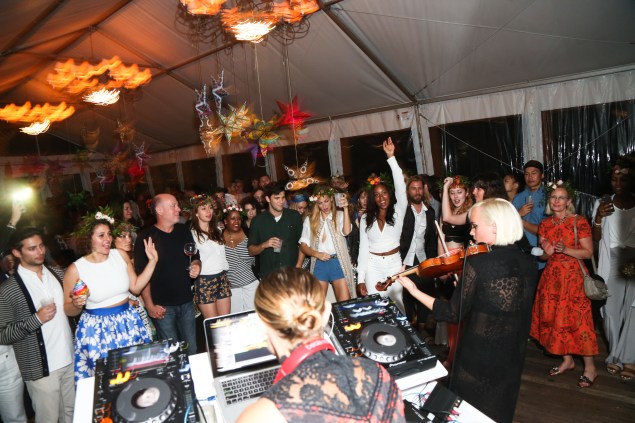 alice + olivia by STACEY BENDET Montauk Beach BBQ Celebrating 10 Years in the Hamptons