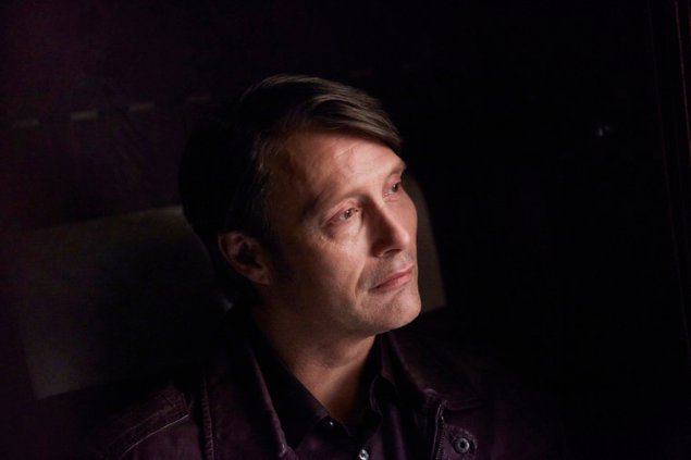 HANNIBAL -- "Antipasto" Episode 301 -- Pictured: Mads Mikkelsen as Dr. Hannibal Lecter -- (Photo by: Sophie Giraud/NBC)
