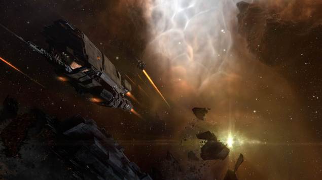 Battle imagery released with CCP's December 2014 Rhea update. (Image: Courtesy of CCP)