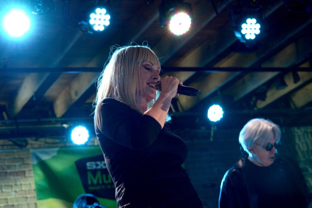 Debbie Harry and Chris Stein of Blondie perform at SXSW. (Photo: Getty Images)