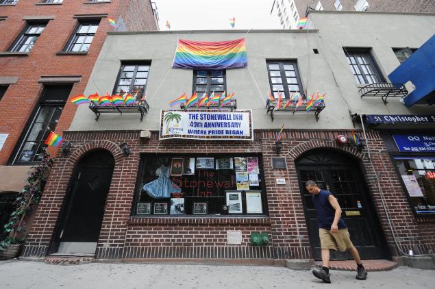 The Stonewall Inn has finally been given landmark status. (Stan Honda/Getty Images)