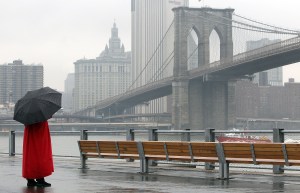 This view of the iconic Brooklyn Bridge may change a little once Pierhouse is built. (Mario Tama/Getty Images)
