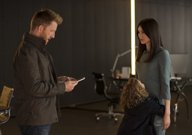 "Yes I am the new mother now hello little human." (Photo: AMC)