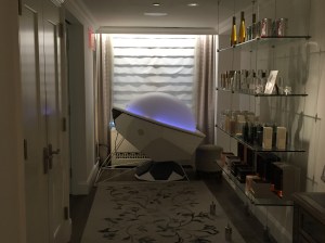 The Somadome at the Cornelia Spa. (Photo: Jordyn Taylor/The New York Observer)