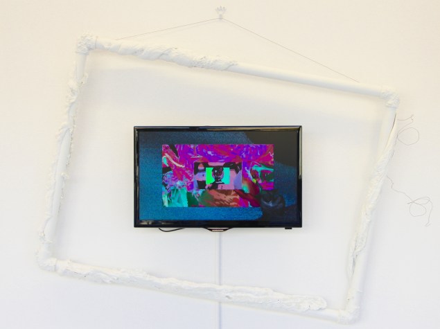 Digital art at the Powerplnt exhibition.