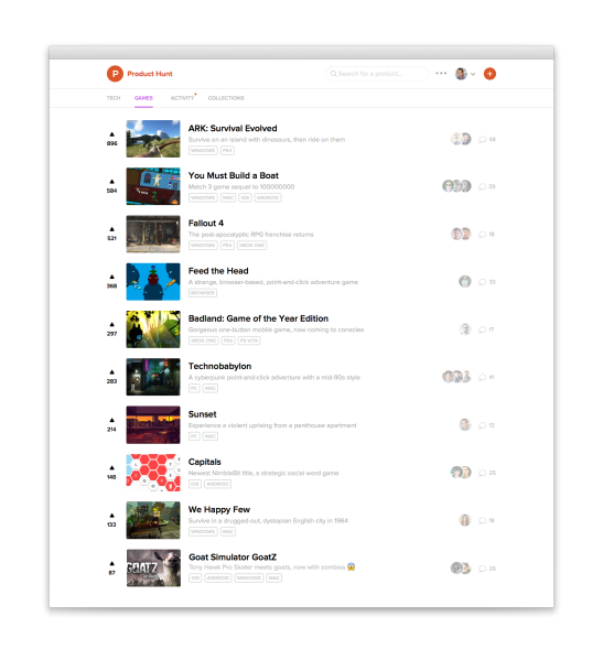 product-hunt-games