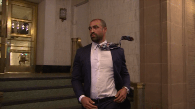 "i'm way too deep for Kaitlyn. btw i went to princeton, in case u didn't know i went to princeton." (Photo: ABC)
