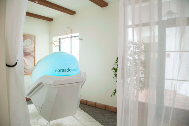 The Somadome: meditation's newest technology. (Photo: Somadome)