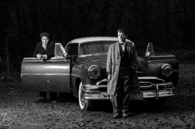 Celyn Jones, left, and Elijah Wood.
