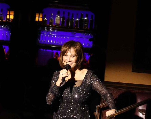 Michele Lee sings Cy Coleman at 54 Below. (Photo: Stephen Sorokoff)