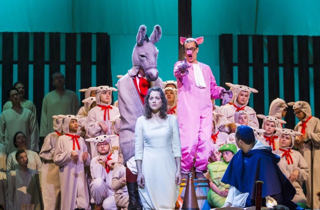 New York Philharmonic dress rehearsal of Joan of Arc at the Stake. Photo byChris Lee