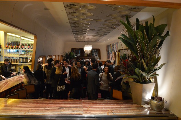Guests attend a Warhol-themed Victory Club luncheon. (Photo: Stephanie Nass/ For New York Observer)