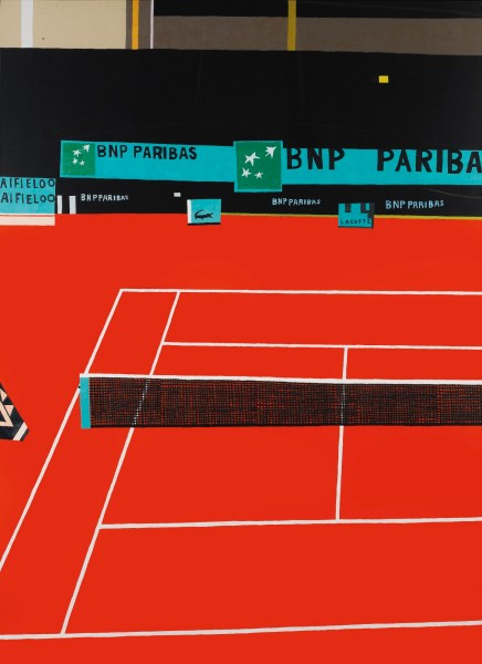 French Open I by Jonas Wood. Photo: Courtesy of Sotheby's S|2