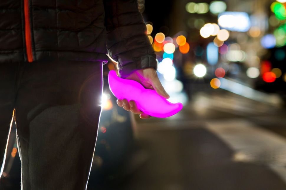 Lyft's glowstache