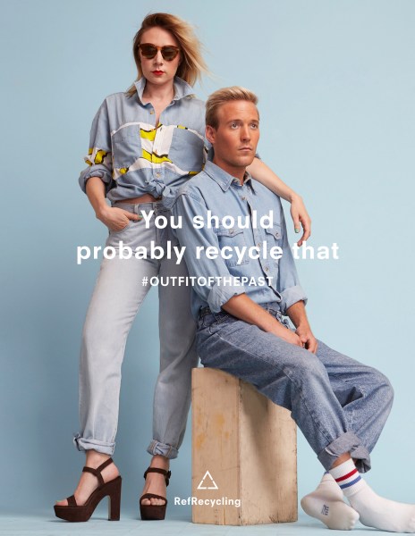 A look from the RefRecycle campaign (Photo: Courtesy)