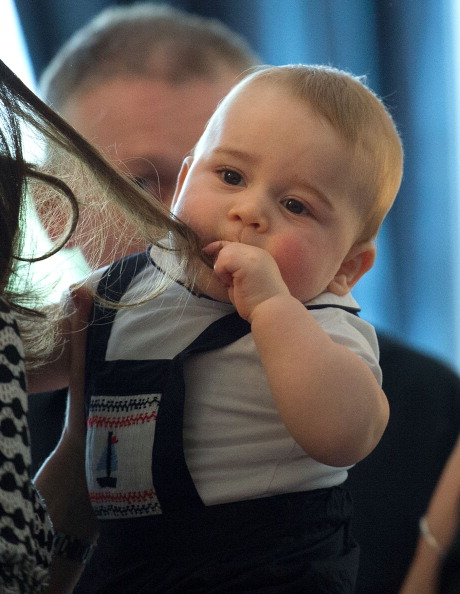 Prince George, again in New Zealand.  (Photo: Marty Melville-Pool/Getty Images)