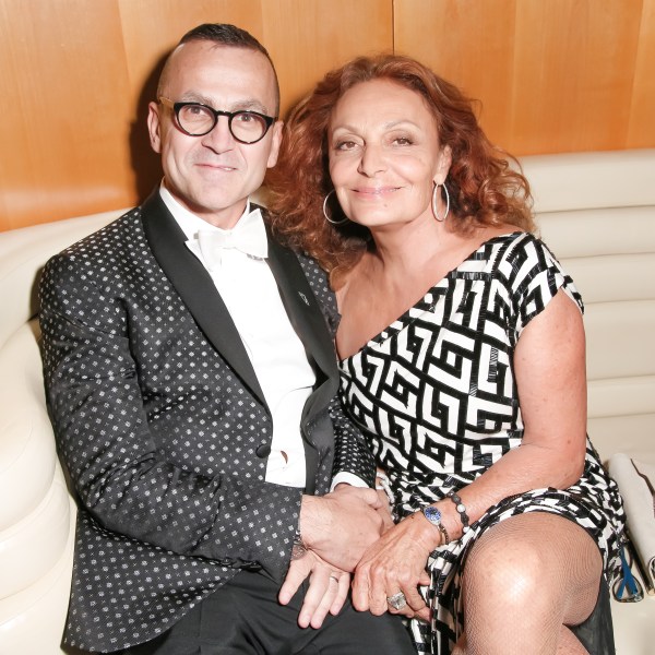 Diane von Furstenberg, Steven Kolb (Photo: Billy Farrell Agency)
