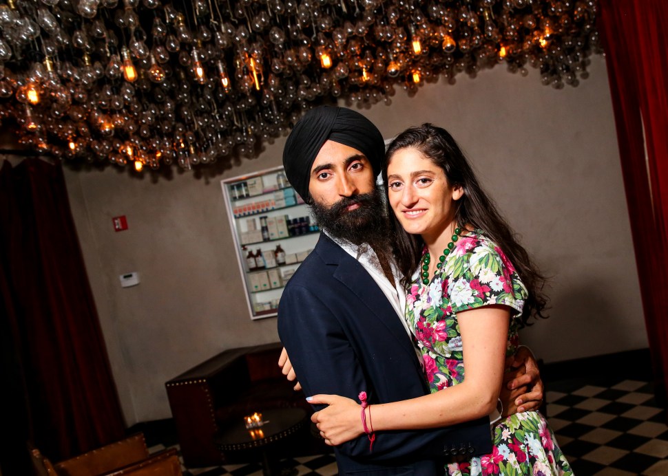 Waris Ahluwalia, Arden Wohl (Photo: Ben Lozovsky for BFA). 