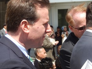 Lately, Murphy has lived under the watchful eye of former Senator Frank Lautenberg State Director Brendan Gill, an Essex County Freeholder.