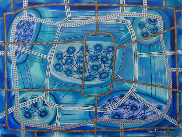 Connection in blue-300