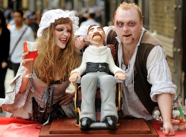 Sweeney Todd enthusiasts. (Photo: Getty Images)
