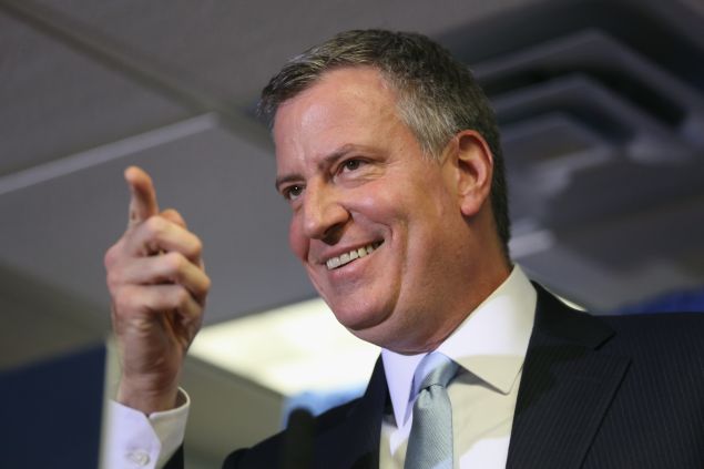 Mayor Bill de Blasio (Photo: John Moore for Getty Images)