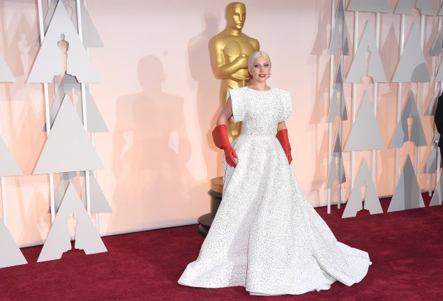 Lady Gaga in Azzedine Alaïa (Photo: Getty Images)