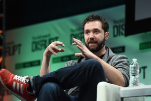 NEW YORK, NY - 06: Co-Founder and Executive Chair of Reddit, and Partner at Y Combinator, Alexis Ohanian speaks onstage during TechCrunch Disrupt NY 2015 - Day 3 at The Manhattan Center on May 6, 2015 in New York City. (Photo by Noam Galai/Getty Images for TechCrunch)
