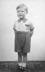 Mick Jagger, age 3, at his home in Brent Lane, Dartford (1946). This previously unseen image will be in displayed in 'Exhibitionism.' (Photo: Courtesy of Stones Archive/Getty Images)