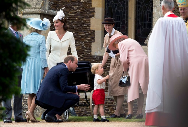Who is that immaculately-dressed nanny? (Photo: Chris Jackson - WPA Pool / Getty Images)