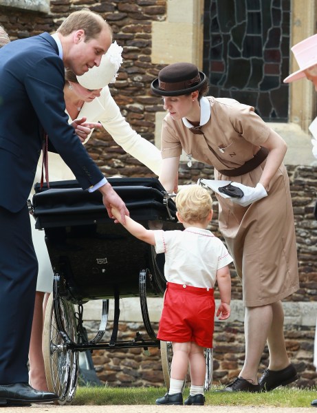 Ms. Borrallo, nanny to the two royal children. (Photo: Chris Jackson - WPA Pool / Getty Images)