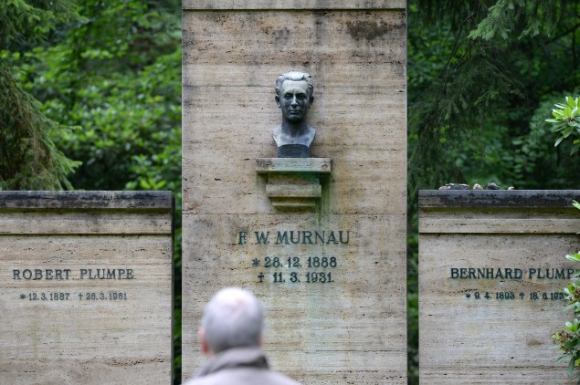 F.W. Murnau's grave outside Berlin.