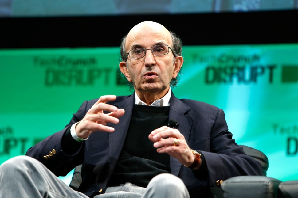 NEW YORK, NY - MAY 07: Chief Executive Officer of Amplify, Joel Klein speaks at TechCrunch Disrupt NY 2014 - Day 3 on May 7, 2014 in New York City. (Photo by Brian Ach/Getty Images for TechCrunch)