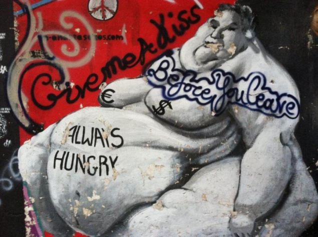 Always Hungry Greek Street Art