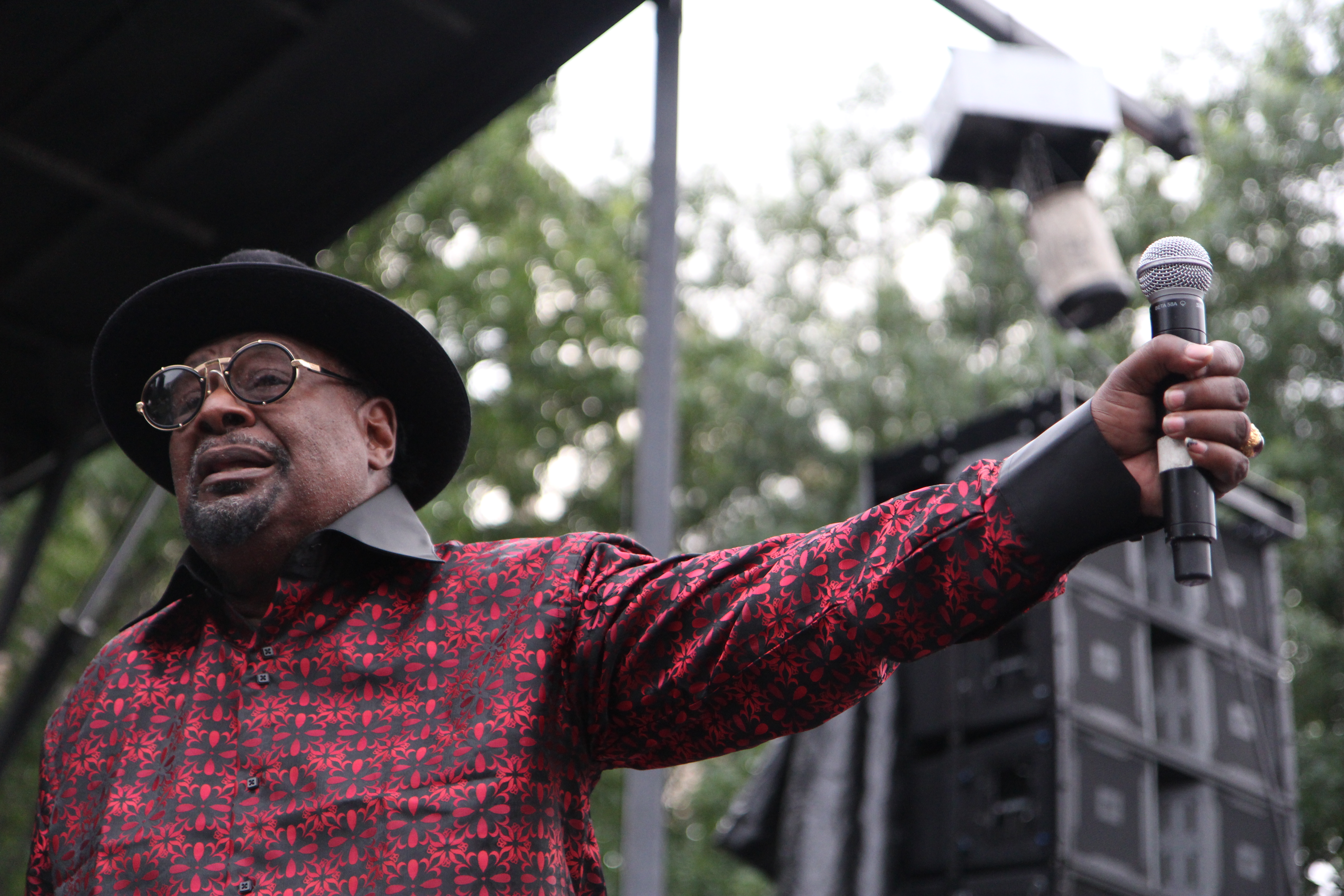 George Clinton brings the funk to Queensbridge Park on July 15, 2015
