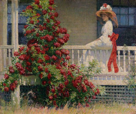 Crimson Rambler, 1908, by Philip Leslie Hale. 