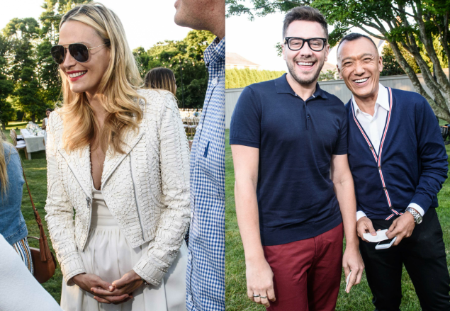 Guests included Molly Sims, Rob Younkers and Joe Zee. (Photos: Hannah Thomson)