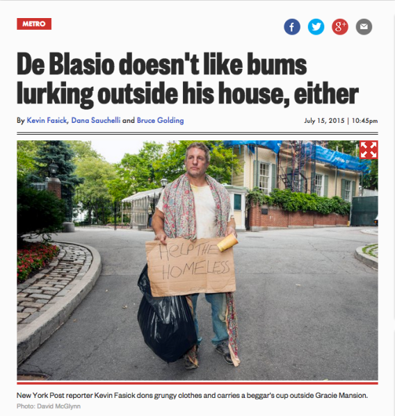 Homeless Post Reporter