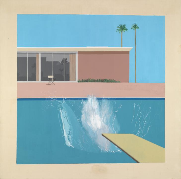 A Bigger Splash, 1967 by David Hockney (Photo: Courtesy the artist's website).