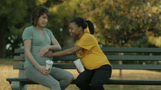From left: Cobie Smulders and Gail Bean in Unexpected.