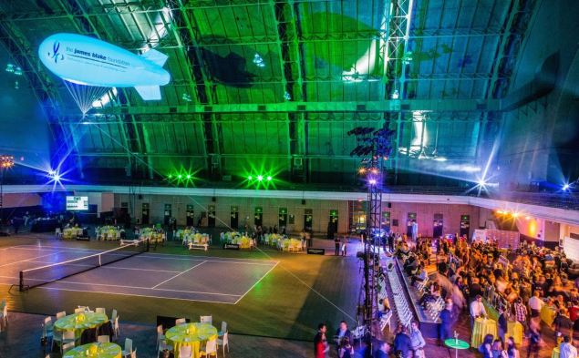 A creative event for tennis star James Blake's cancer charity. (Photo: The Weinstein Carnegie Philanthropic Group)