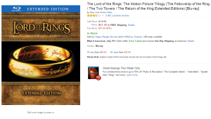These movies were all the rage 10 years ago, but why put them on sale now? (Photo: Screenshot)
