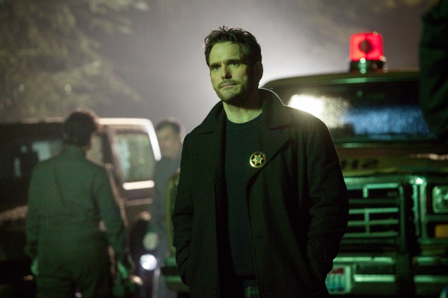 WAYWARD PINES: Ethan (Matt Dillon) in the "A Reckoning" episode of WAYWARD PINES airing Thursday, July 16 (9:00-10:00 PM ET/PT) on FOX. ©2015 Fox Broadcasting Co. Cr: Liane Hentscher/FOX.