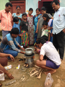 A Biolite demo in India. (Photo: Biolite)