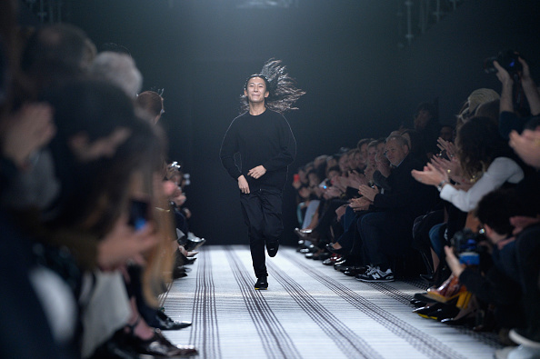 Alexander Wang walks the runway after the Balenciaga show as part of the Paris Fashion Week  (Photo by Pascal Le Segretain/Getty Images)