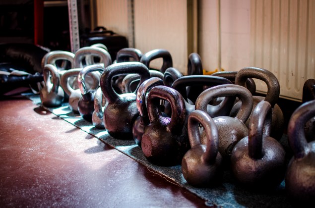 Kids these days are swinging tiny kettle bells and climbing ropes. (Photo: Flickr)