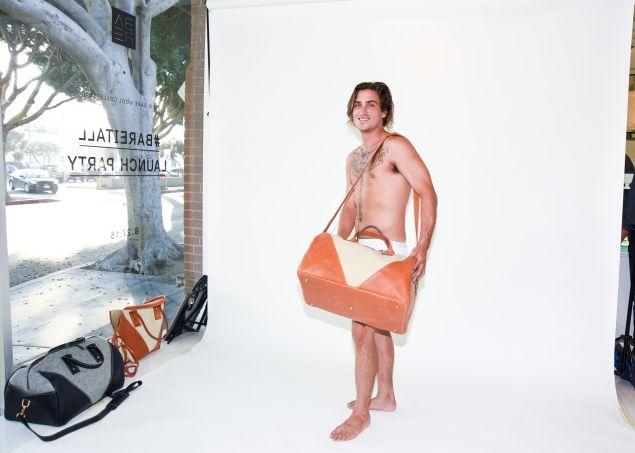 Perhaps not the best traveling outfit, but a nice photo. (Photo: BFA)