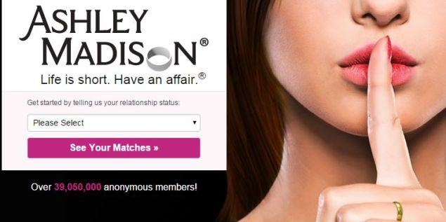 Ashley Madison homepage (Photo: Screenshot/AshleyMadison.com)